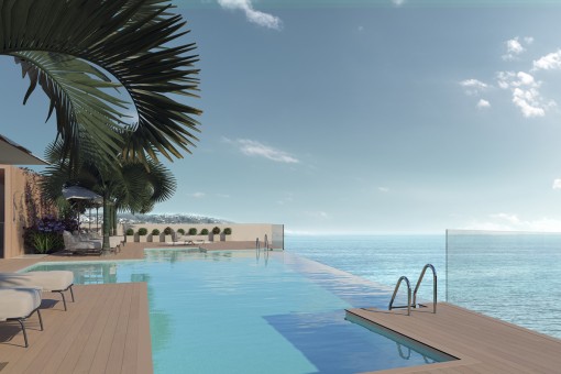 Apartamento de nueva construcción en la playa con vistas impresionantes en Estepona -