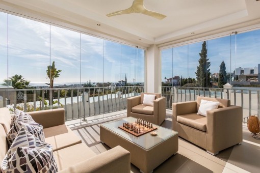 Apartamento de invitados con vistas  impresionantes al mar
