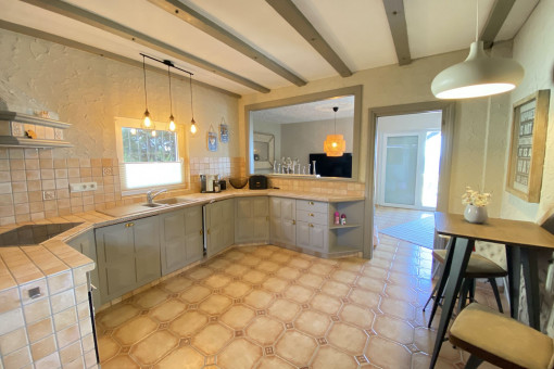 Cocina espaciosa