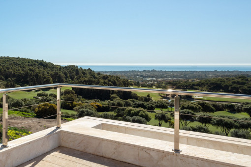 Terraza con vistas estupendas