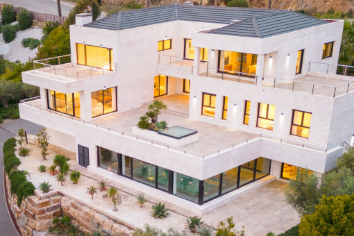 Chalet de estilo moderno