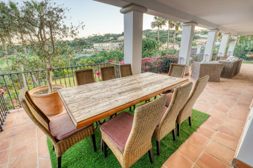 Terraza cubierta